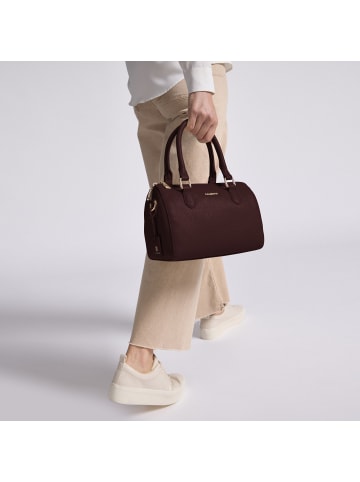 Lazarotti Bologna Leather Handtasche Leder 26 cm in burgundy