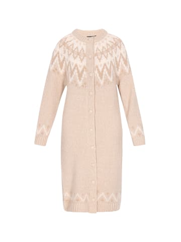 DreiMaster Vintage Women Cardigan in beige multicolor