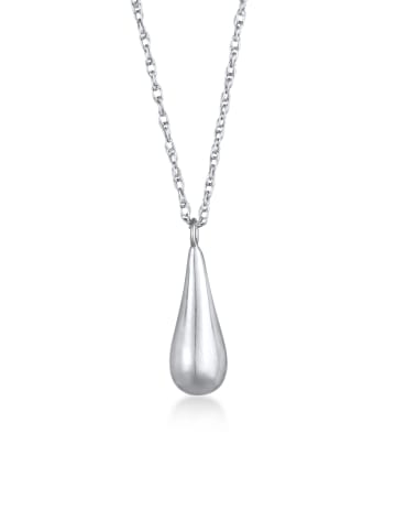 Elli Halskette 925 Sterling Silber Tropfen in Silber