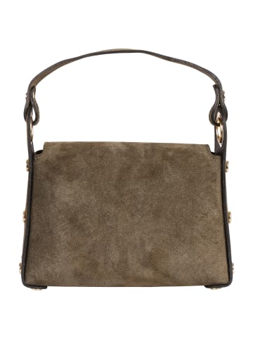 Florence Leder Umhängetasche Florence Tasche olivgrün ca. 19cm