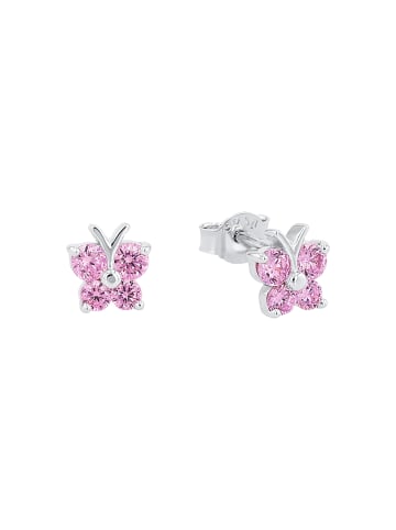 Amor Ohrstecker Silber 925, rhodiniert in Rosa