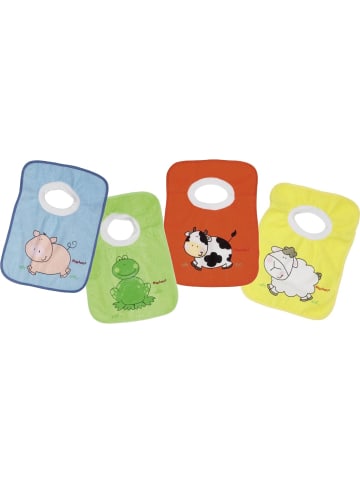 Playshoes Kinder Lätzchen "Schlupf-Lätzchen 4er Pack" in Multicolor