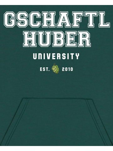 wat? Apparel Sweatshirt Gschaftlhuber University in Glazed Green