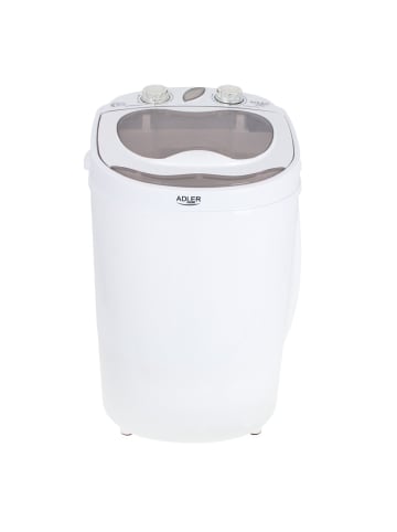 Adler Europe Adler AD 8055 Mini-Waschmaschine für Camping oder Reisen - 3kg in Weiß