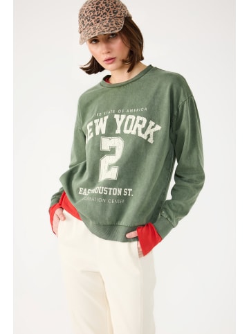 NO MATTER WHAT Sweatshirt im Khaki