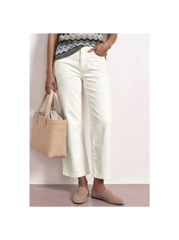 Street One Capri in off white washed