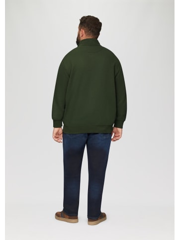 s.Oliver Sweatshirt Jacke in 7883_tannengrün