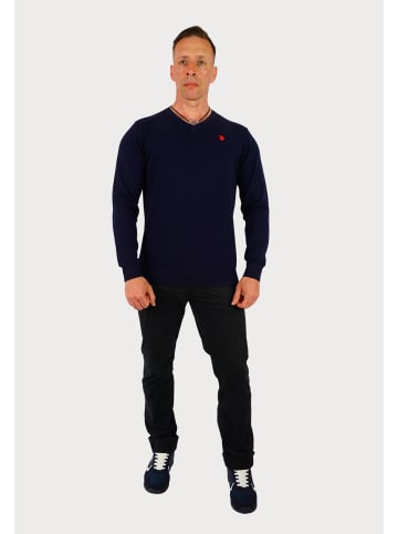 U.S. Polo Assn. Strickpullover in dunkelblau