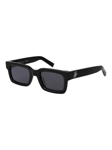 Tommy Hilfiger Männer Sonnenbrille Rechtwinklig Schwarz