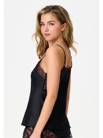 LINGADORE Spaghetti Top Schwarz