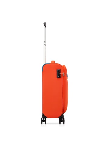 Roncato Lite Soft Neon 4 Rollen Kabinentrolley 55 cm in orange
