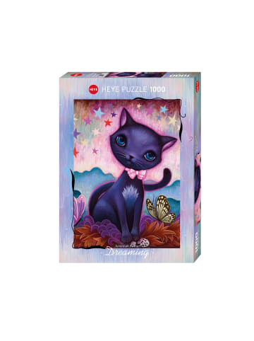 HEYE Puzzle Black Kitty in Bunt