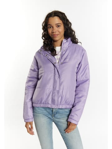 myMo Leicht Wattierte Blousonjacke in Lavendel