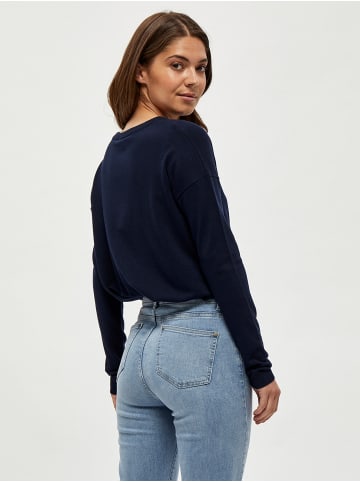 minus Pullover in Black Iris Solid