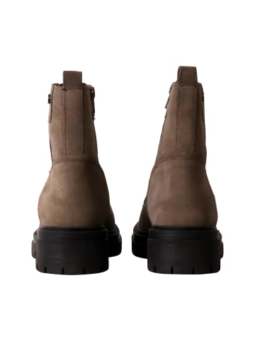 Geox Stiefelette aus Leder Iridea Suede Braun