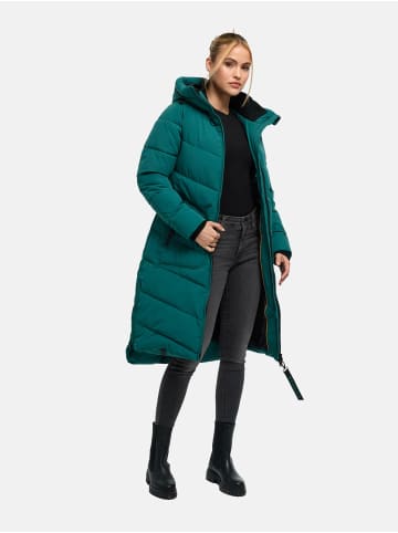 Marikoo Steppmantel Benikoo in Ocean Green