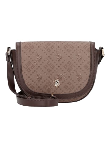 U.S. Polo Assn. Hampton Umhängetasche 20.5 cm in brown