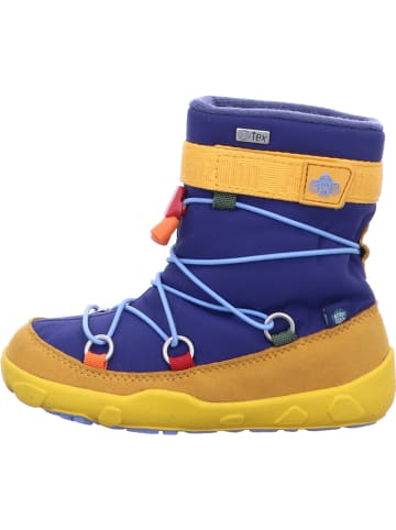 Affenzahn Jungen Stiefel Vegan Snowy Tukan in Blau