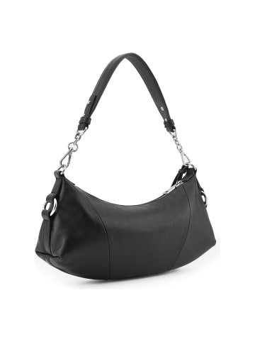 FREDs BRUDER Stay With Me Schultertasche Leder 31 cm in black