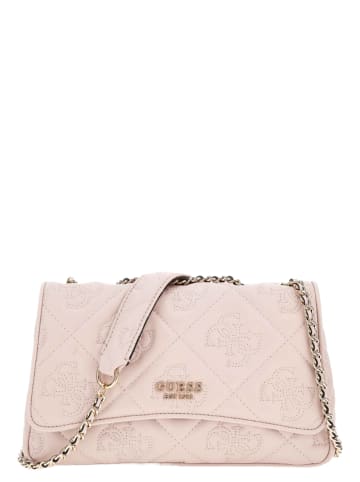 Guess Handtasche Marieke Convertible Xbody in Light beige logo