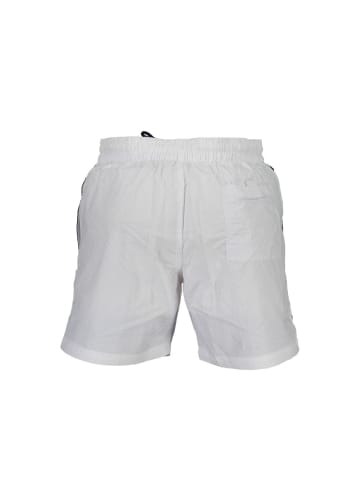 NORWAY 1963 Weiße Polyamid-Badeshorts