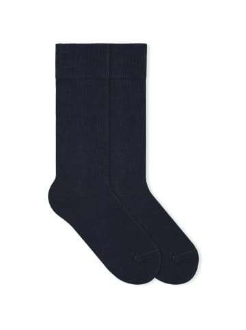 von Jungfeld Classic Socken Herbstfarben in Midnight Blue