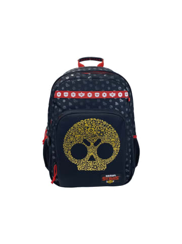 Brawl Stars Schulrucksack Kinder 43x35cm Rucksack mit 3 Fächern