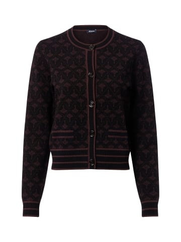 JOOP! Strickjacke Klodi in schwarz schoko - 0001