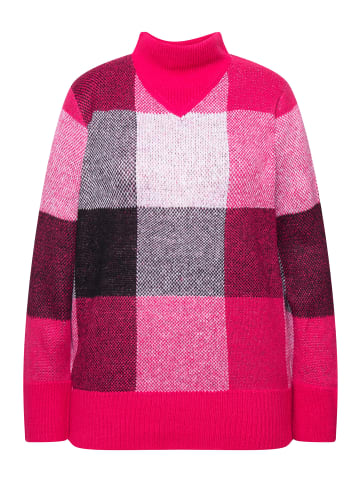 Ulla Popken Pullover in rot pink