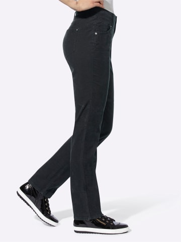 Heine Cord-Hose in schwarz