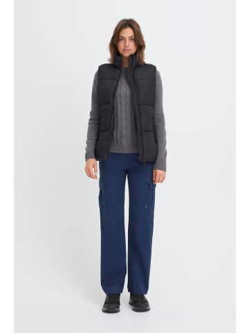 Oxmo Steppweste OXMinna in Schwarz