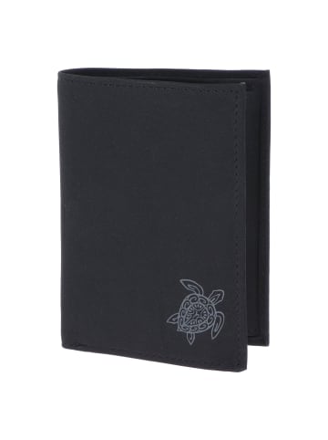 oxmox New Cryptan Geldbörse RFID Schutz 13 cm in schwarz-turtle 2.0grey