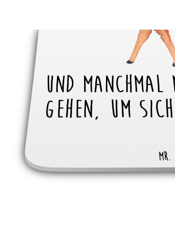 Mr. & Mrs. Panda Untersetzer Alpaka Stolz mit Spruch in Weiß