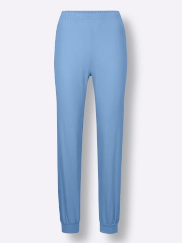 WITT WEIDEN Schlafanzug-Hose in himmelblau