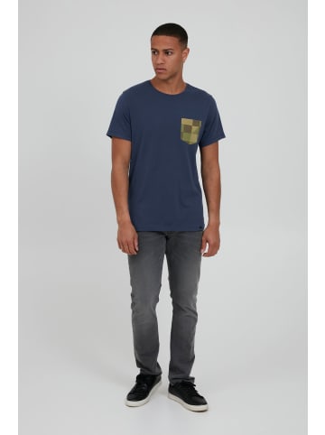 BLEND T-Shirt BHAmilo in Mittelblau