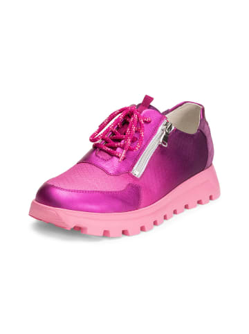 VITAFORM Echt Leder & Textil Sneaker in pink
