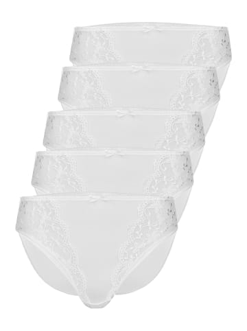 Nina von C. 5er Pack Jazzpant in weiss