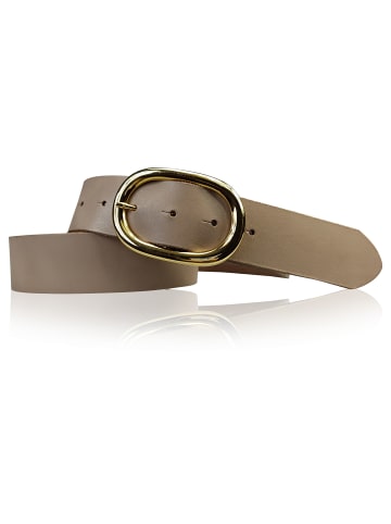 FRONHOFER Ledergürtel in Taupe