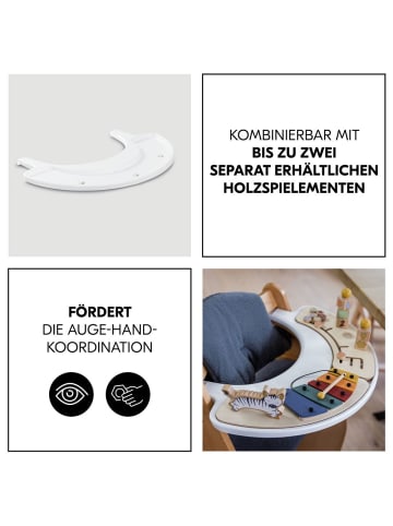 Hauck Play Tray Basis (ohne Spiele) für Alpha & in weiss