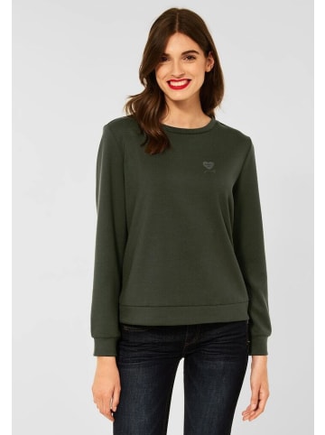 Street One Sweatshirt in full olive