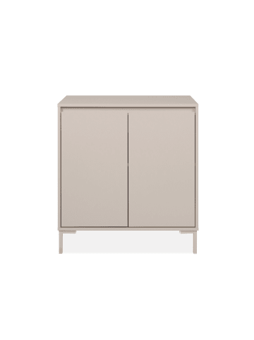 CALICOSY Sideboard NERIO in Beige - (W) 81 x (H) 87 x (L) 40 cm