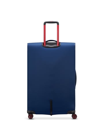 Roncato Move 4 Rollen Trolley 77 cm mit Dehnfalte in ultramarine blue