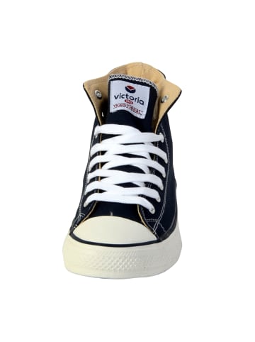 Victoria Sneakers Montante mit Schnürsenkeln Blau