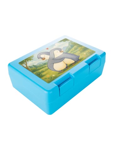 Mr. & Mrs. Panda Bentobox Pinguine Kuscheln Design ohne Spruch in Weiß