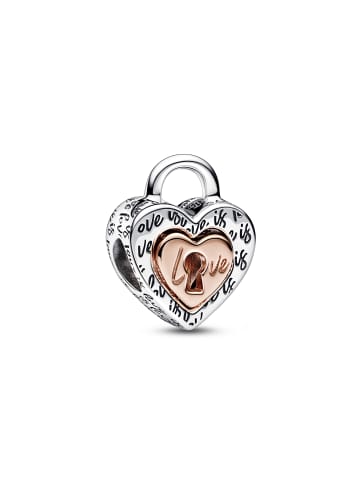 Pandora 925/- Sterling Silber & 14k rosé vergoldeter Charm