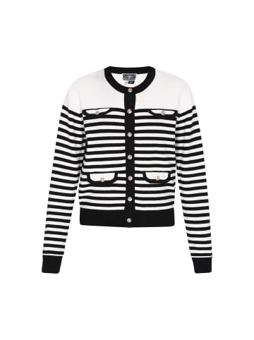 DreiMaster Women Cardigan in offwhite black