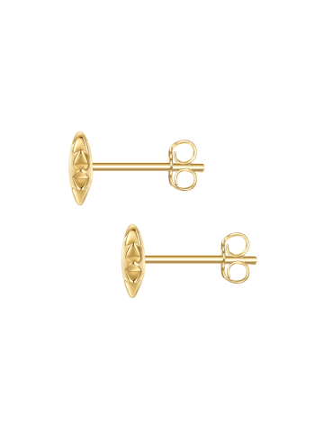 Glanzstücke München Ohrringe Sonne aus Sterling Silber in gelbgold