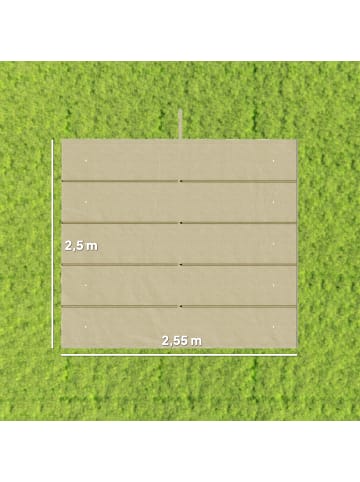 Outsunny Ersatzdach 350L x 260B x 6H cm Beige