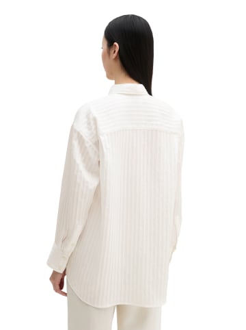Marc O'Polo Boyfriend-Bluse loose in Grey White