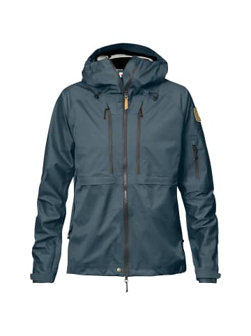 FJÄLLRÄVEN Outdoorjacke Keb Eco-Shell Jacket W in Dunkelgrau